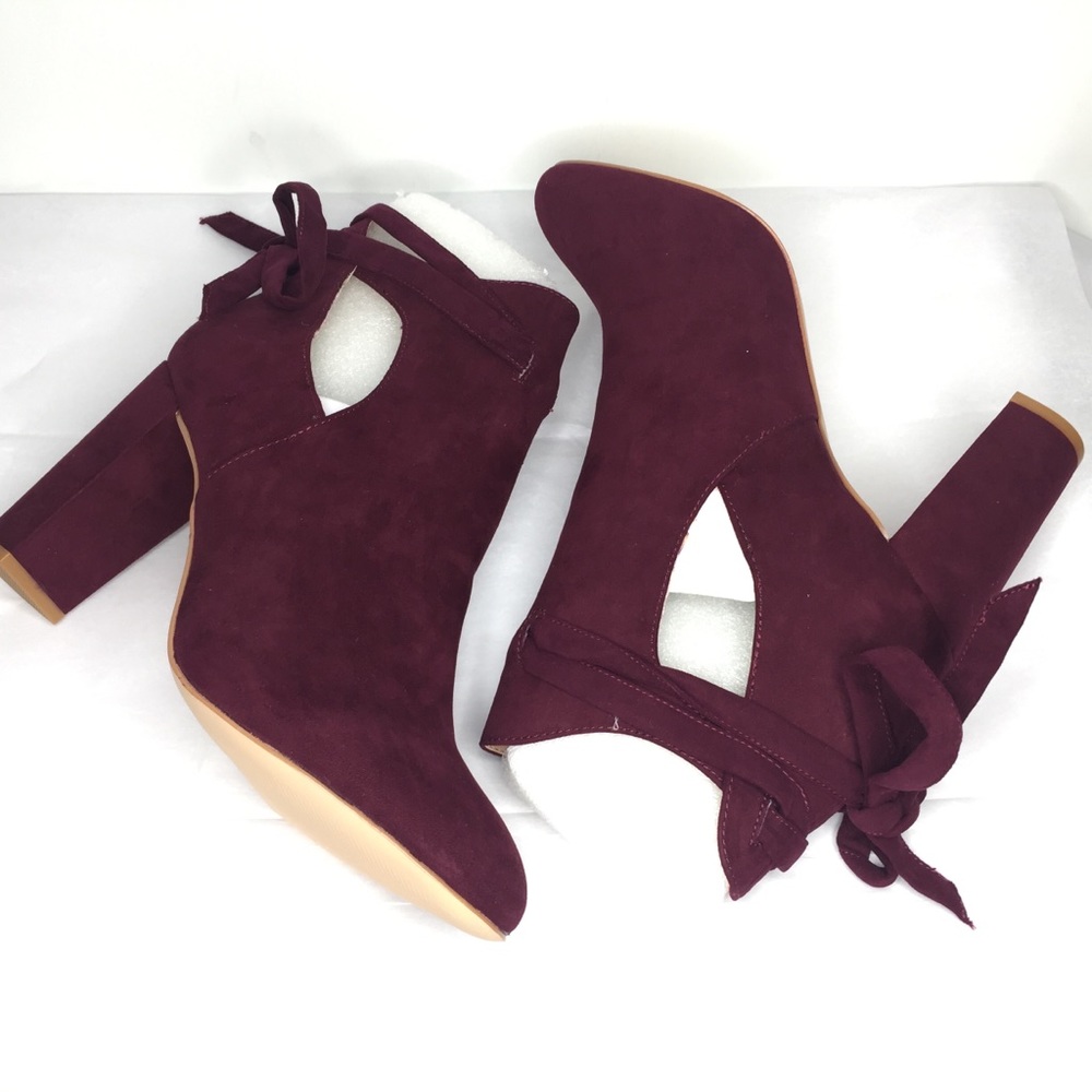JustFab Open Toe Heeled Sandal NWOT - Picture 6 of 8